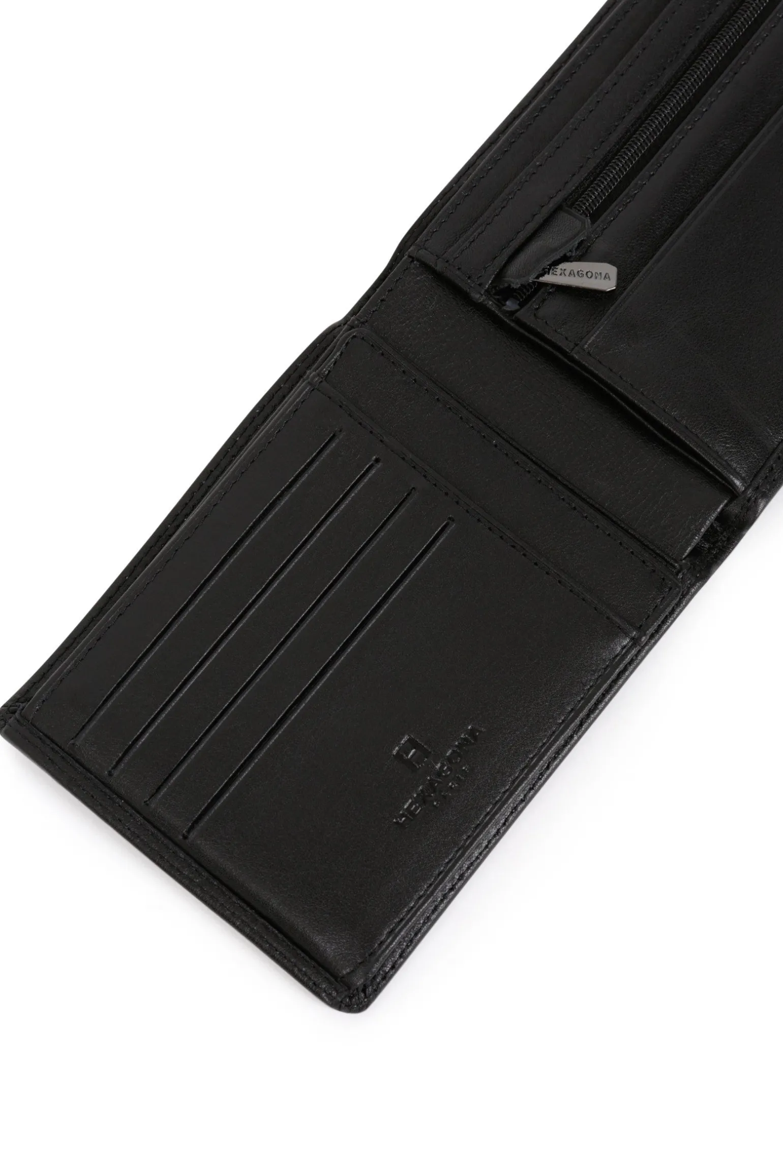 Portefeuille italien - 2 volets - Stop RFID - Cuir