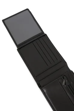 Portefeuille italien - 2 volets - Stop RFID - Cuir