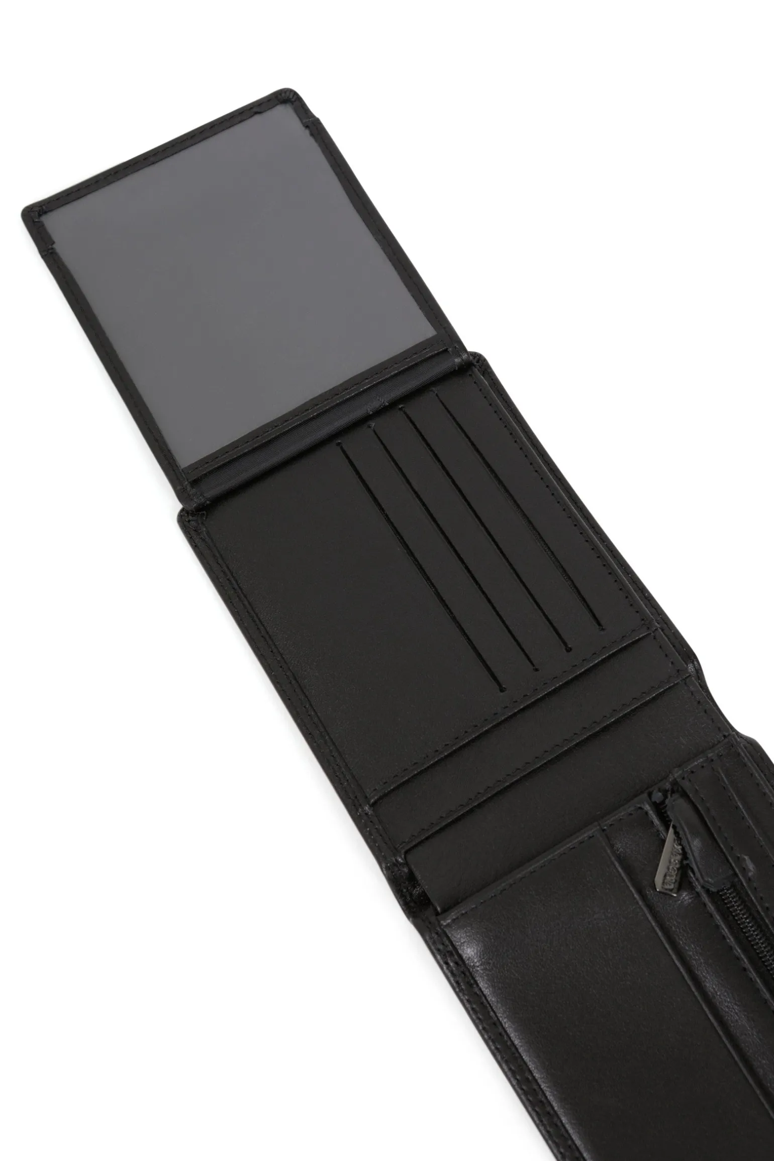 Portefeuille italien - 2 volets - Stop RFID - Cuir