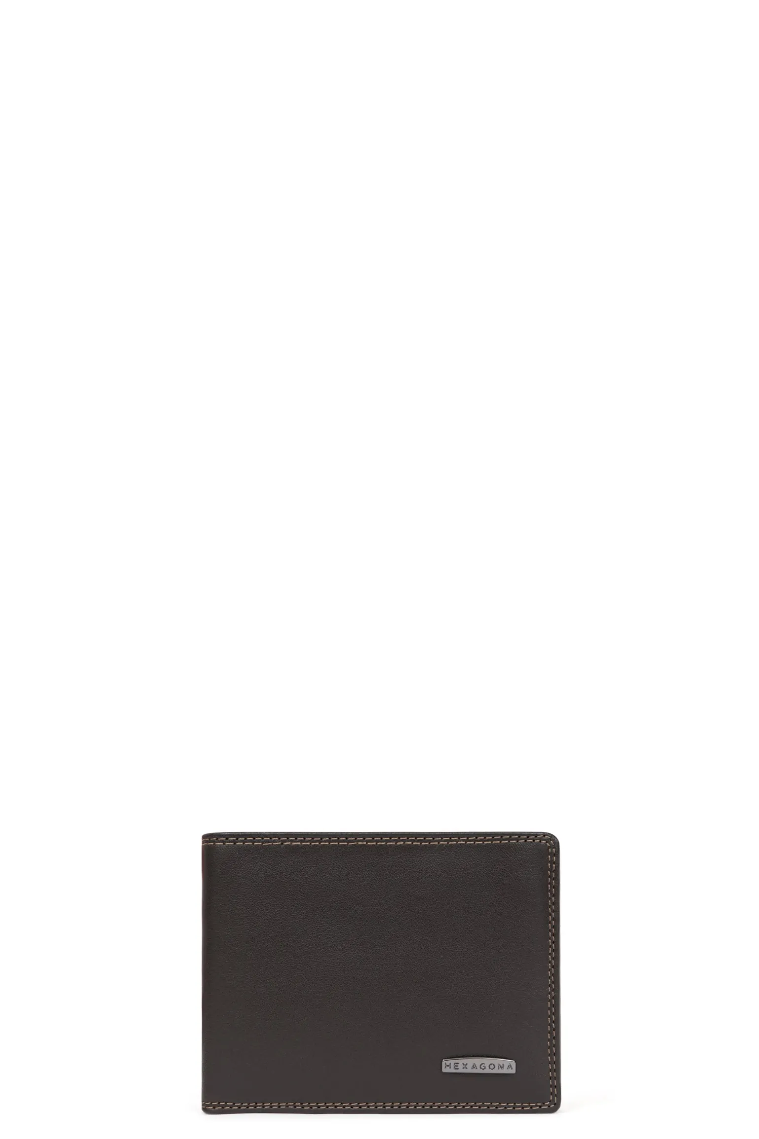 Portefeuille italien - 2 volets - Stop RFID - Cuir