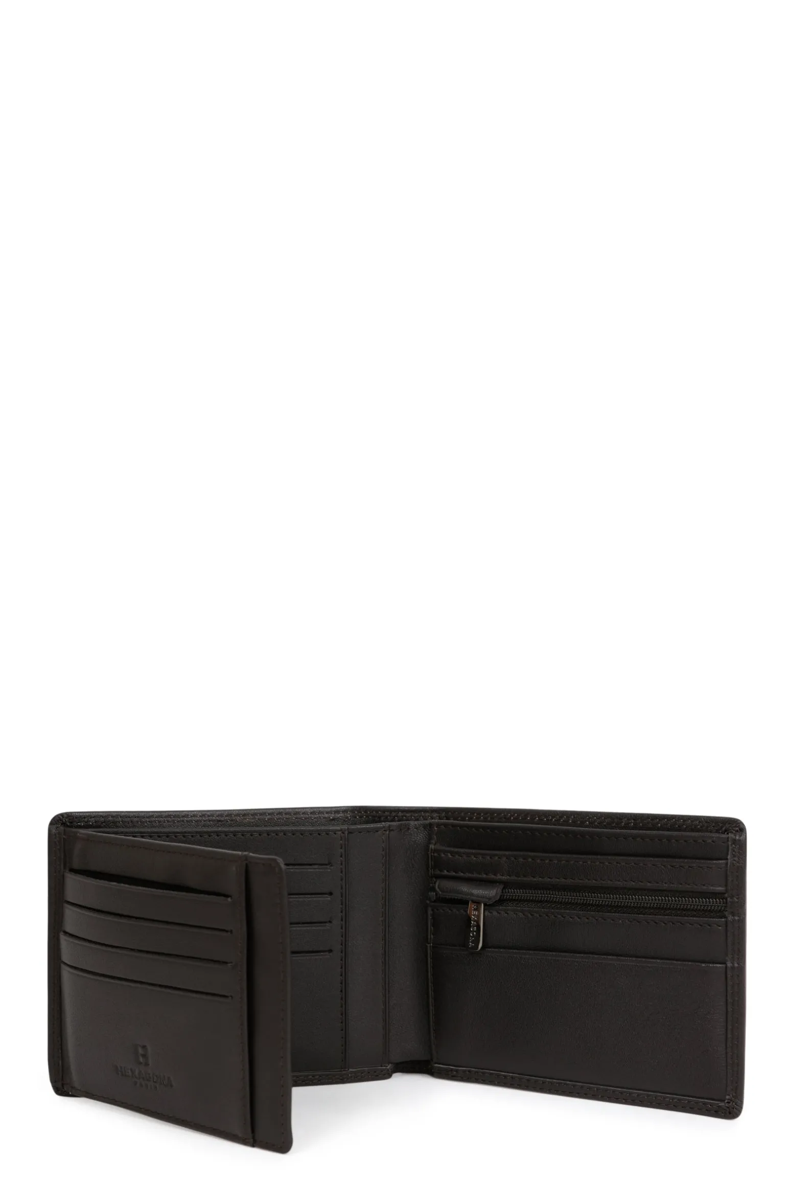 Portefeuille italien - 2 volets - Stop RFID - Cuir