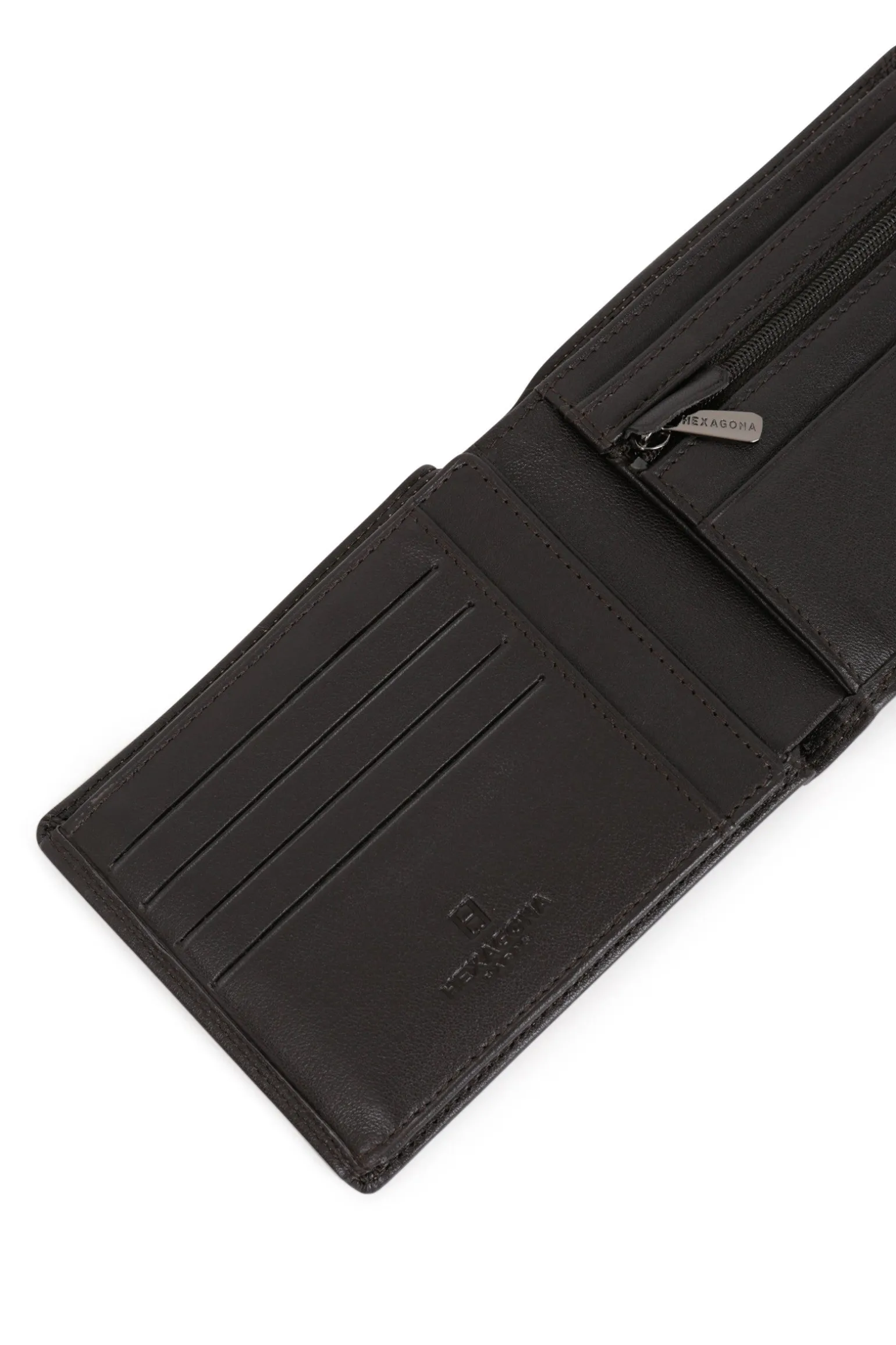 Portefeuille italien - 2 volets - Stop RFID - Cuir