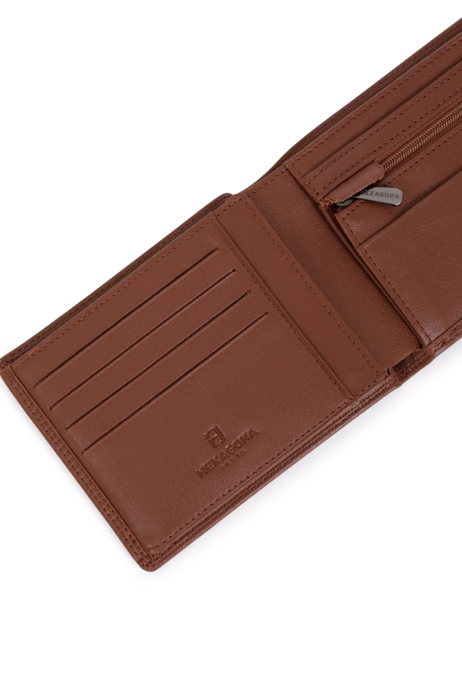 Portefeuille italien - 2 volets - Stop RFID - Cuir