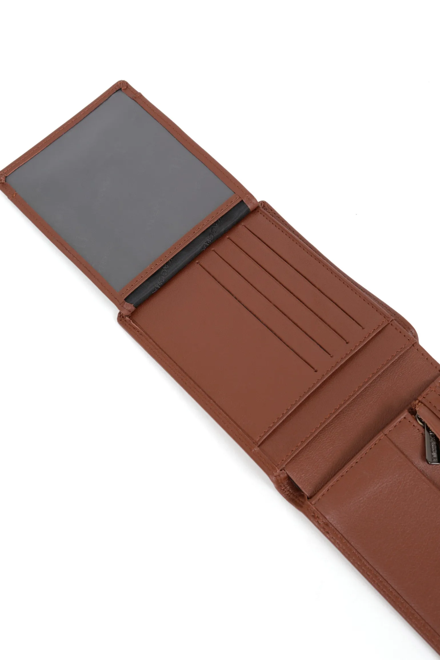 Portefeuille italien - 2 volets - Stop RFID - Cuir