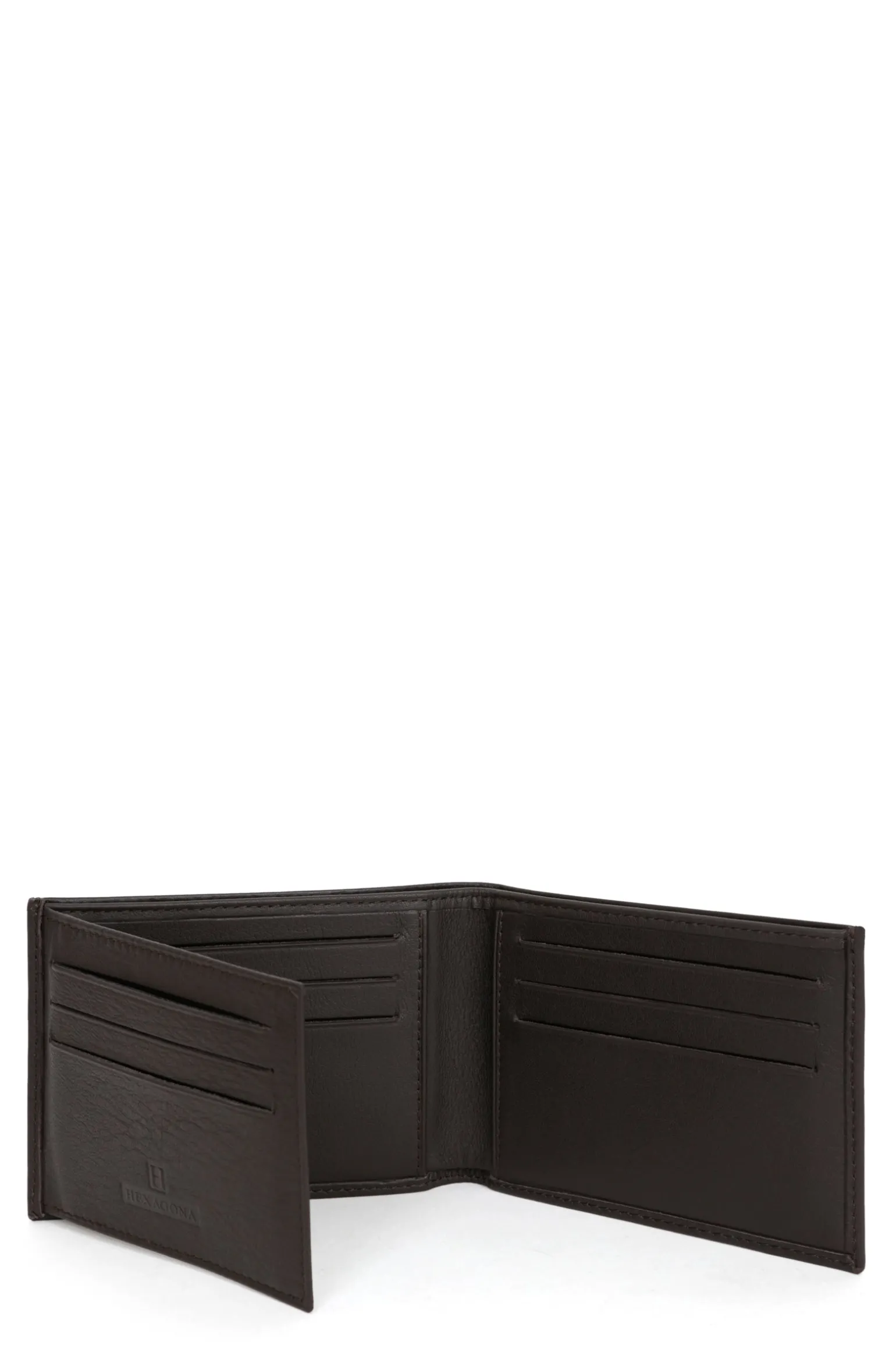Portefeuille italien - 2 volets - Cuir