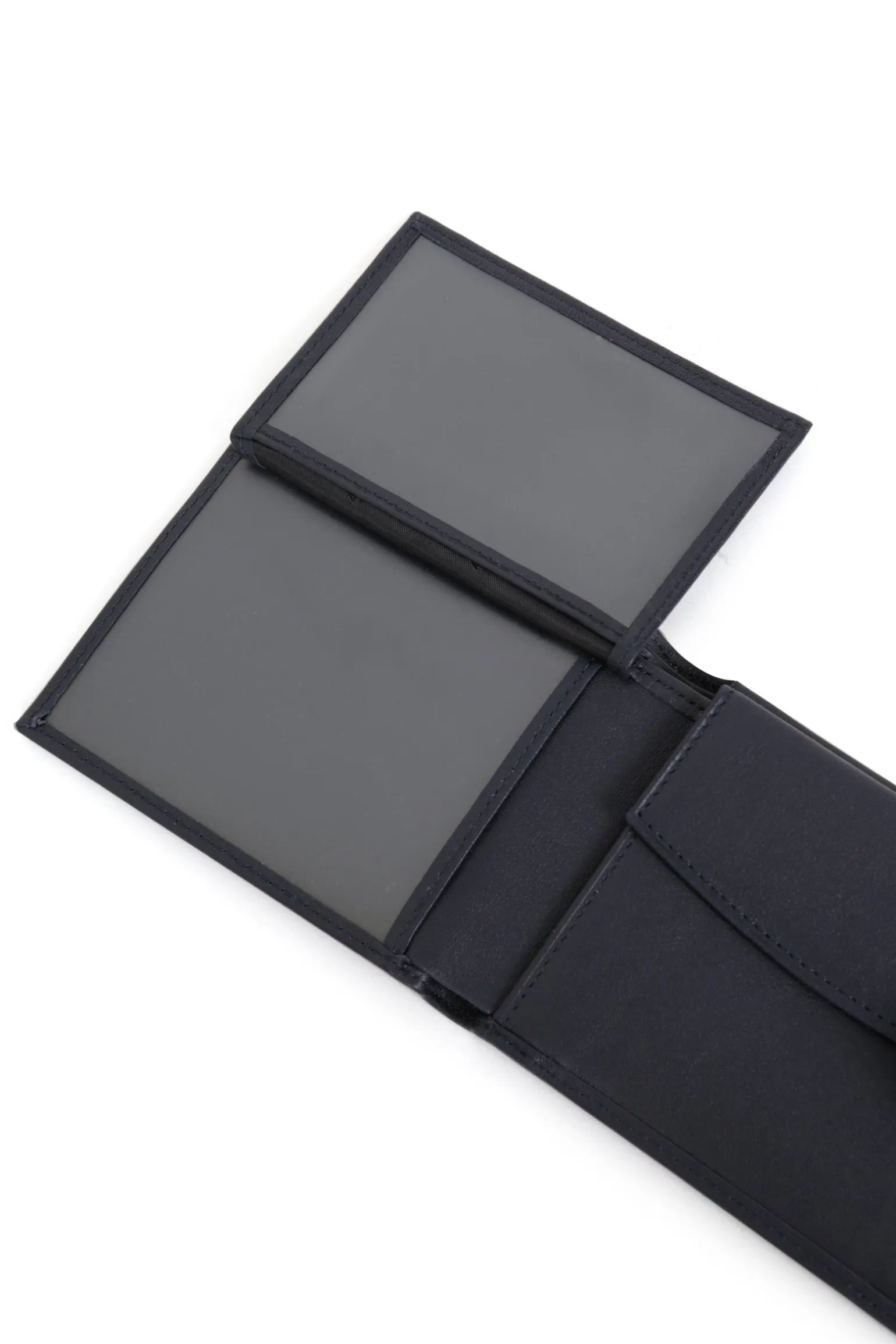 Portefeuille italien - 2 volets - Cuir