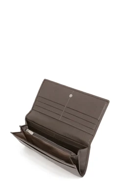 Portefeuille long - 1 volet - Cuir
