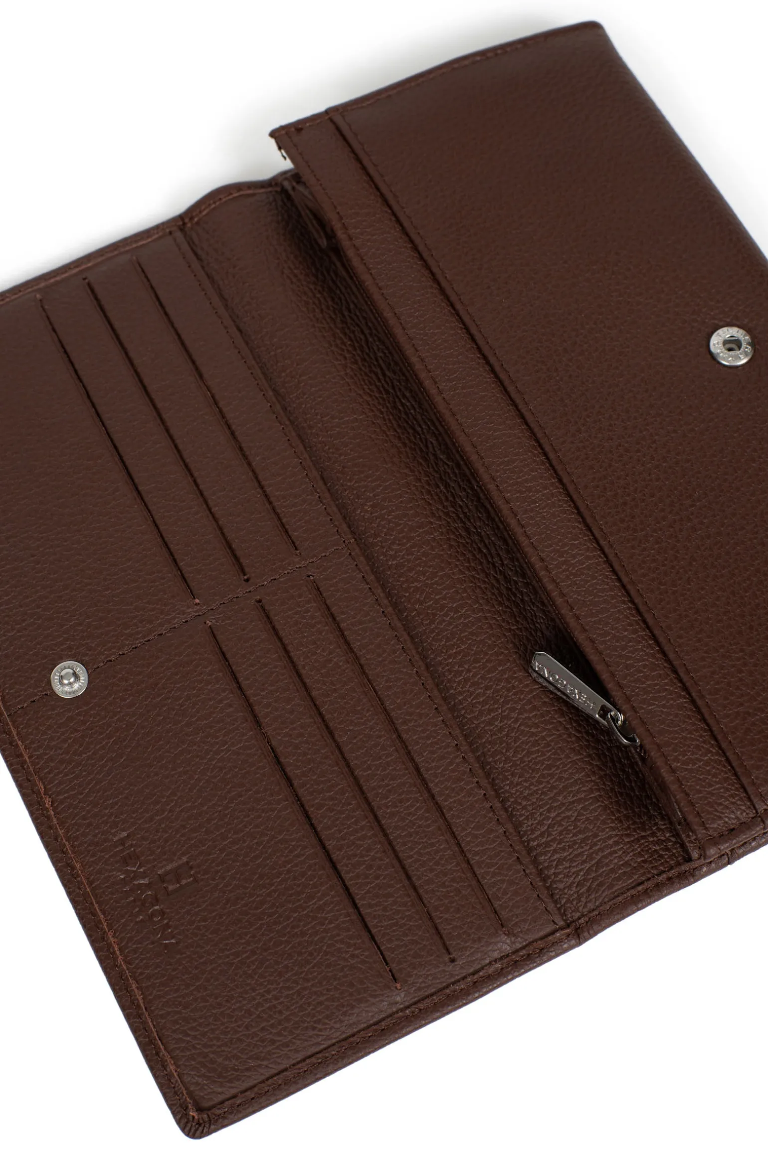 Portefeuille long - 1 volet - Cuir
