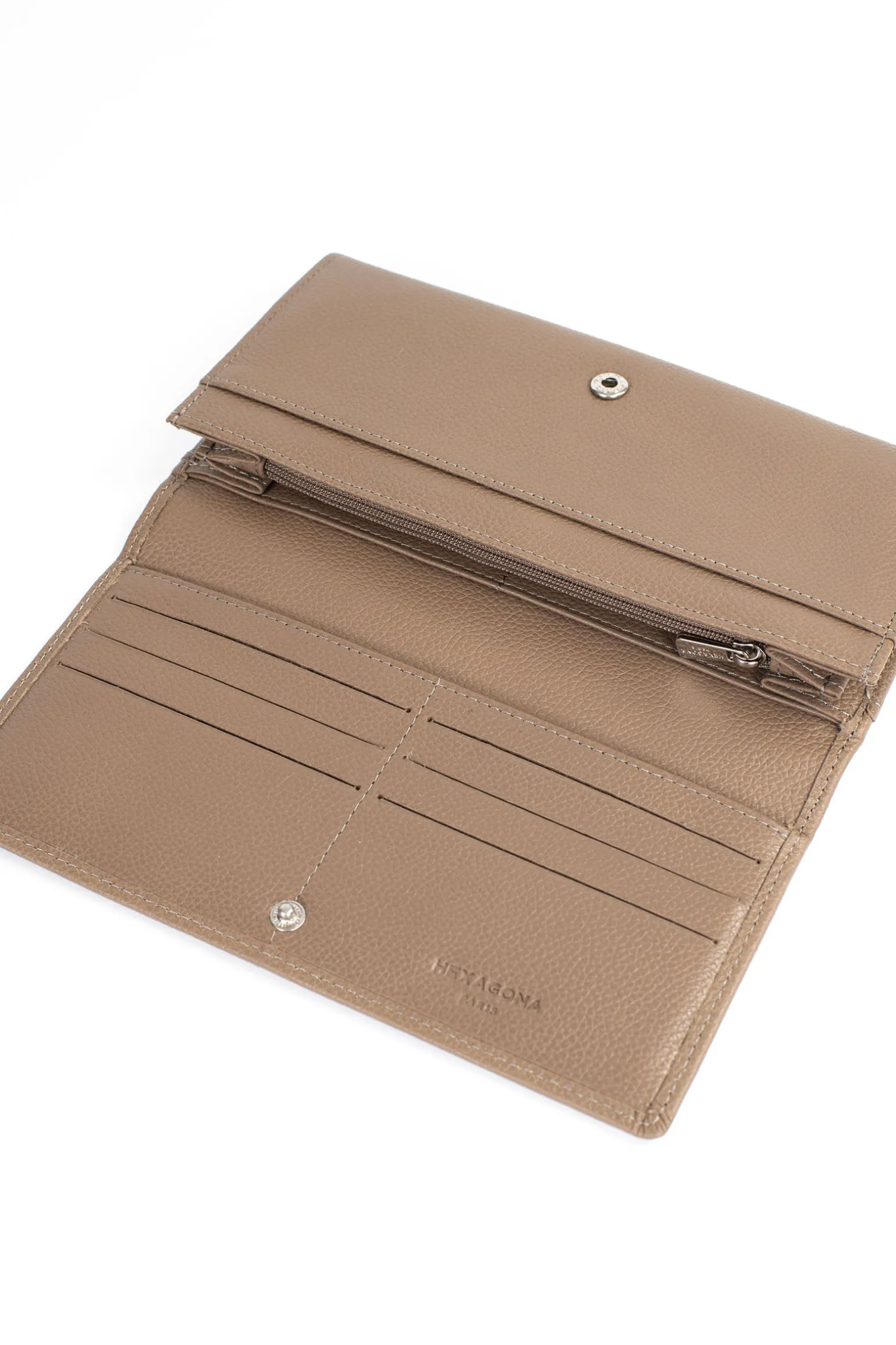 Portefeuille long - 1 volet - Cuir