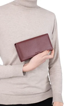 Portefeuille long - 1 volet - Cuir