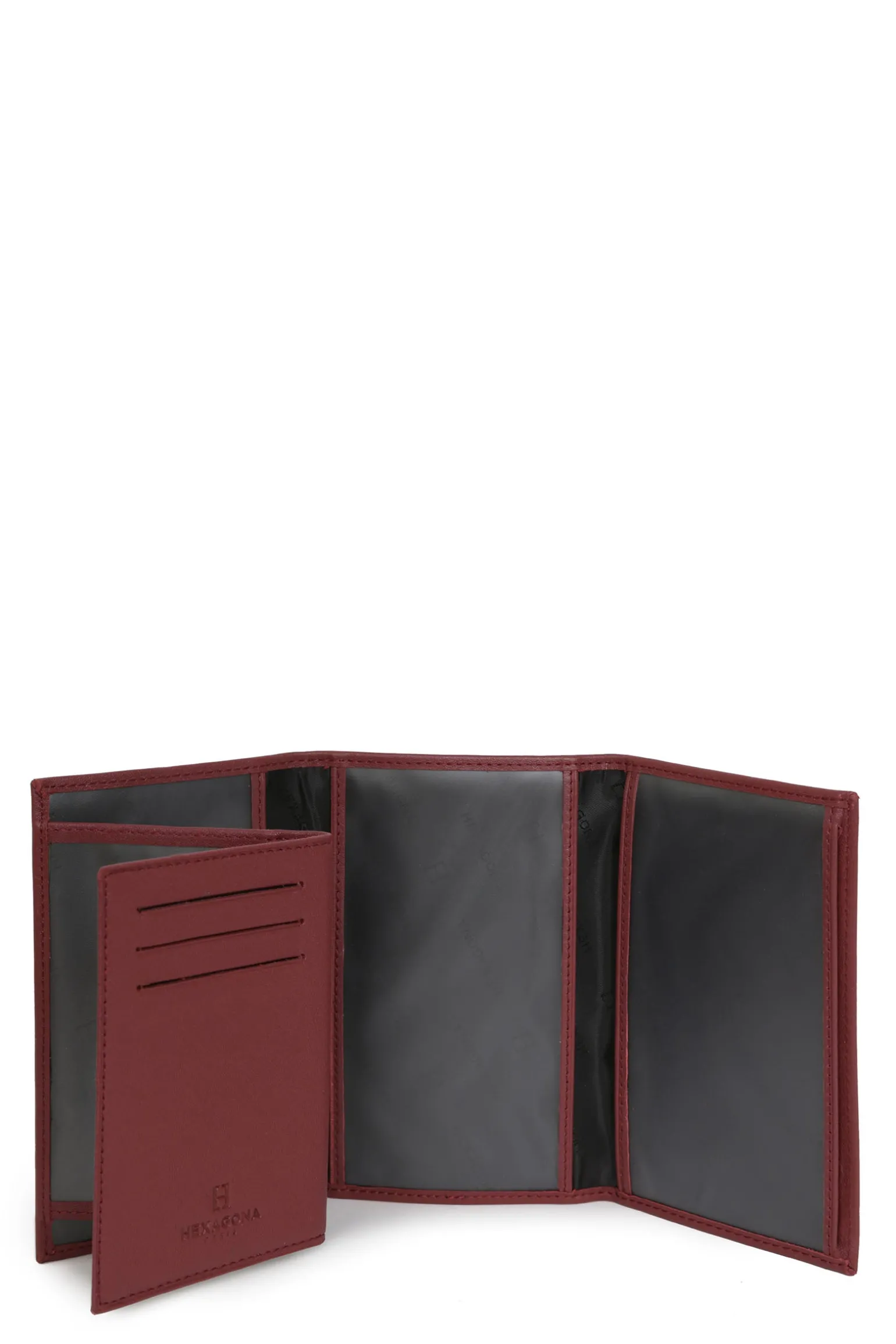 Porte-papiers - 3 volets - Cuir