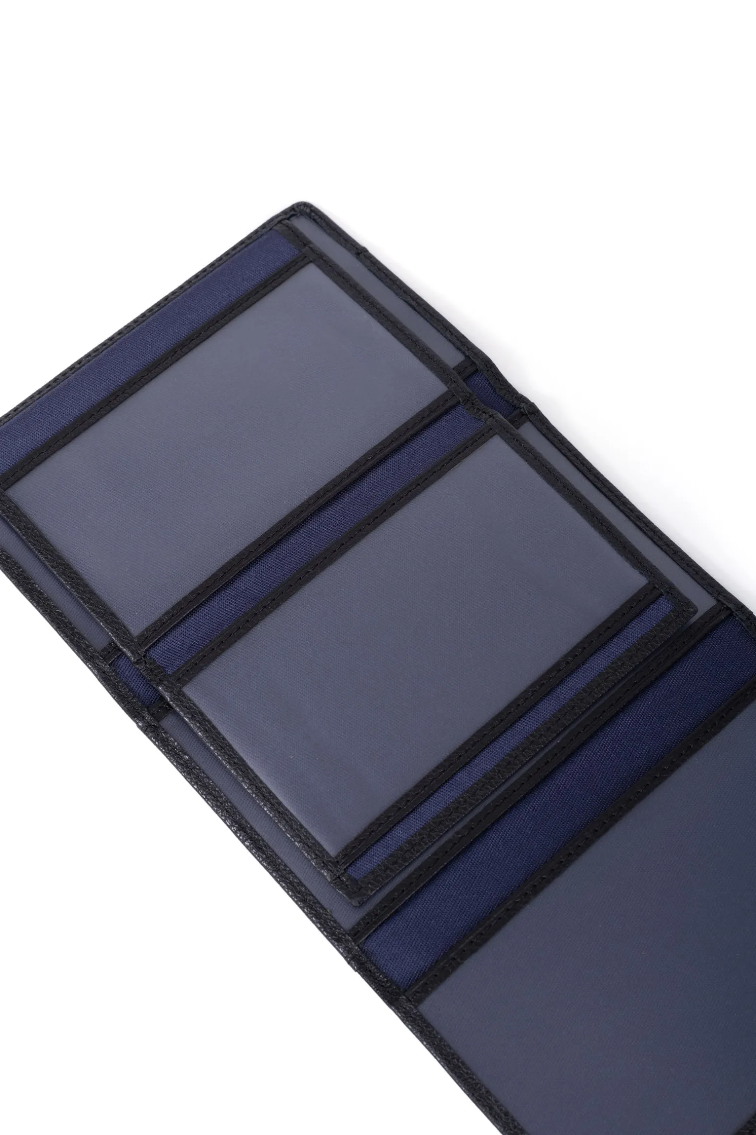 Porte-papiers - 3 volets - Stop RFID - Cuir