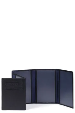 Porte-papiers - 3 volets - Stop RFID - Cuir