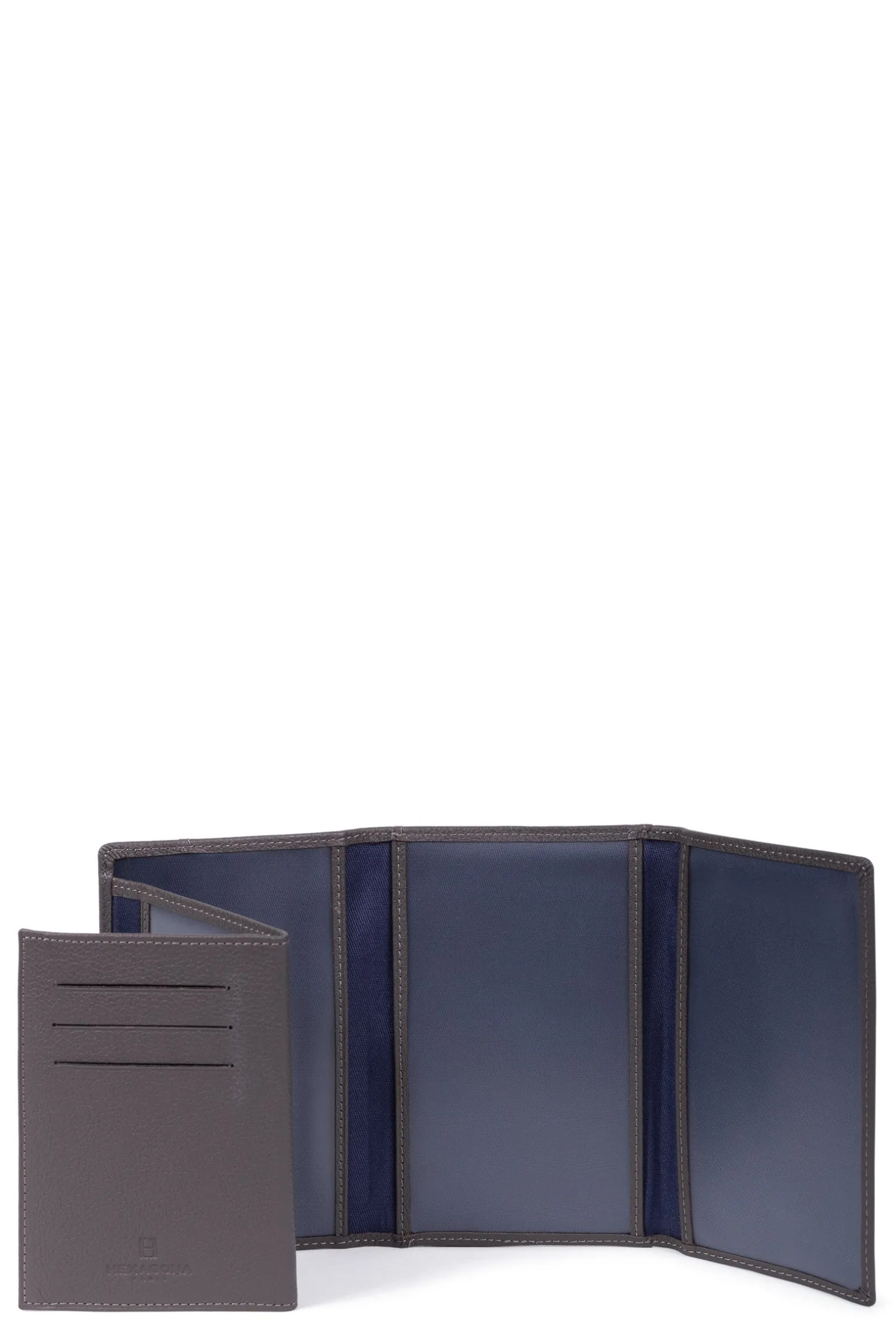 Porte-papiers - 3 volets - Stop RFID - Cuir