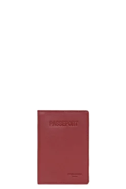 Porte-passeport - 1 volet - Cuir