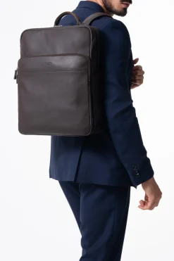 Sac à dos - 15" & Tablette & A4 - Cuir