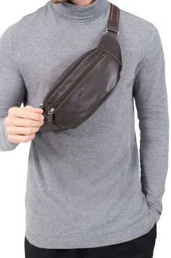 Sac banane - Cuir