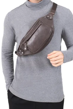 Sac banane - Cuir