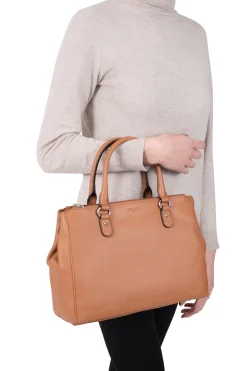 Sac porté main 2 poignées - A4 - Cuir