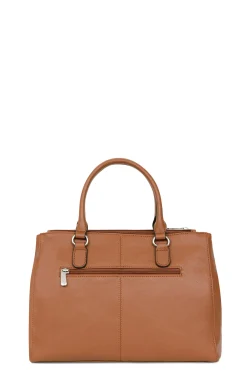 Sac porté main 2 poignées - A4 - Cuir