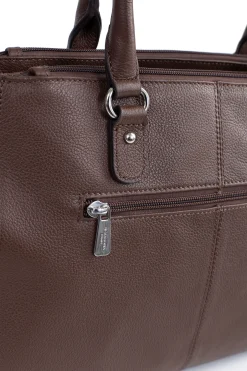 Sac porté main 2 poignées - A4 - Cuir