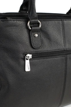 Sac porté main 2 poignées - A4 - Cuir