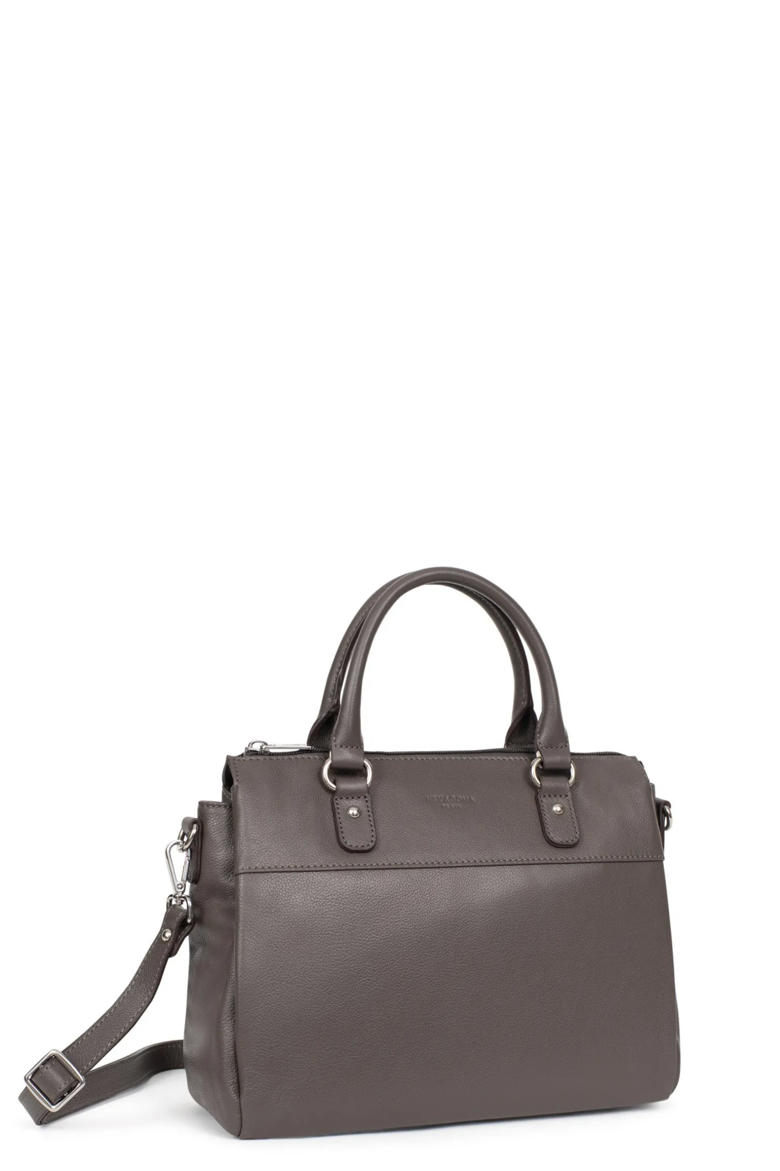 Sac porté main 2 poignées - Cuir