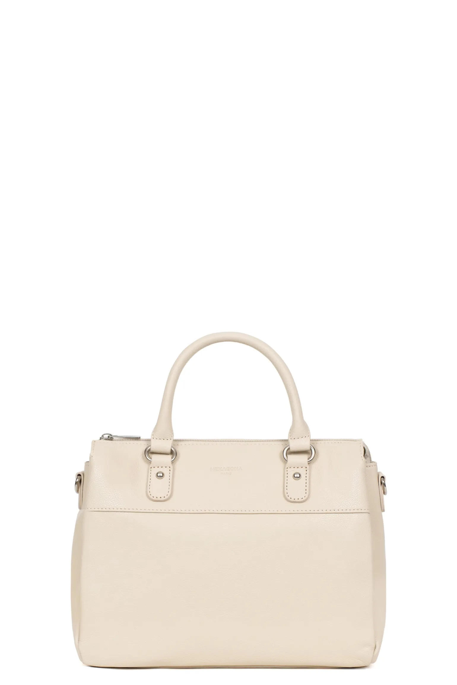 Sac porté main 2 poignées - Cuir