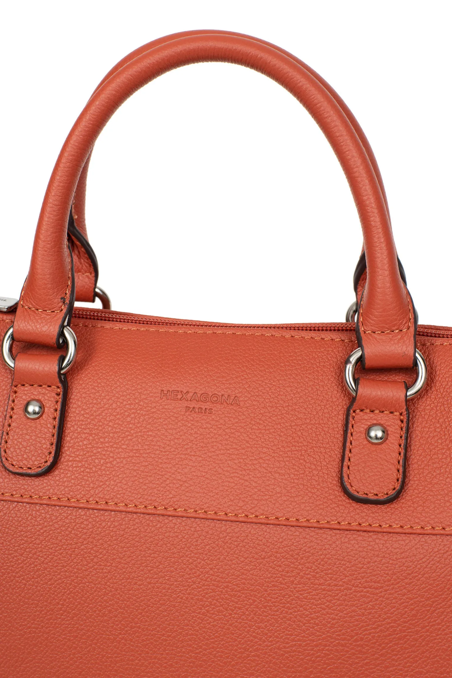 Sac porté main 2 poignées - Cuir