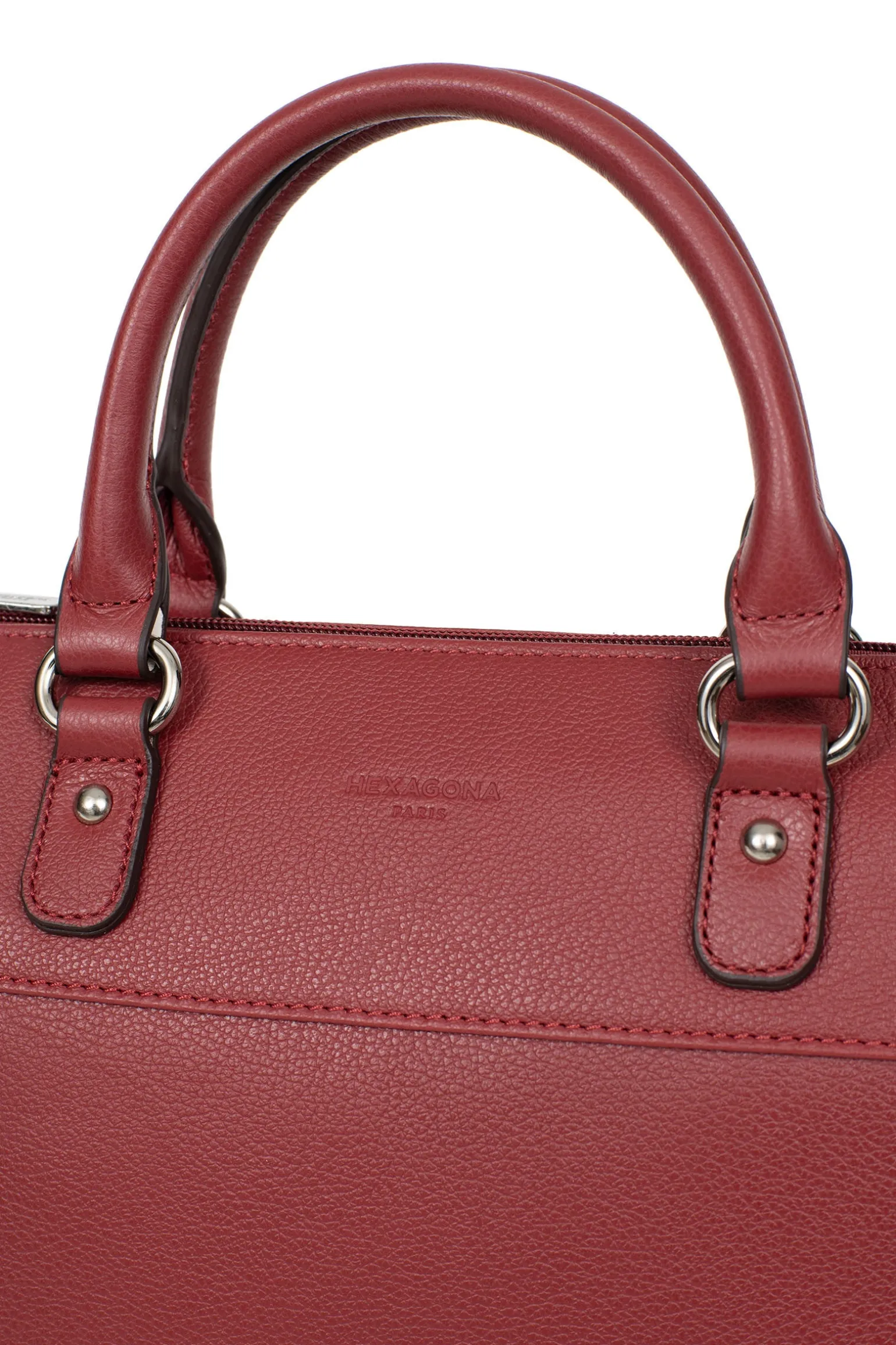 Sac porté main 2 poignées - Cuir