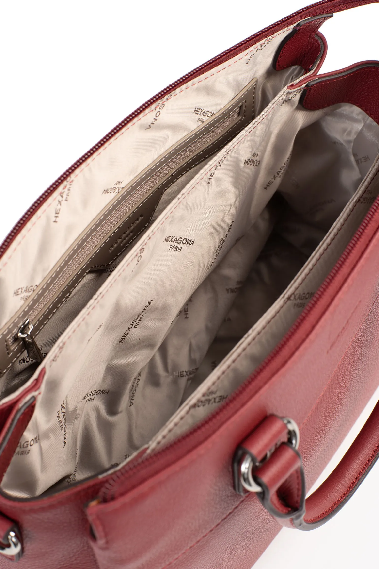 Sac porté main 2 poignées - Cuir