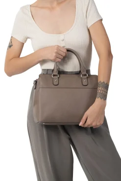 Sac porté main 2 poignées - Cuir