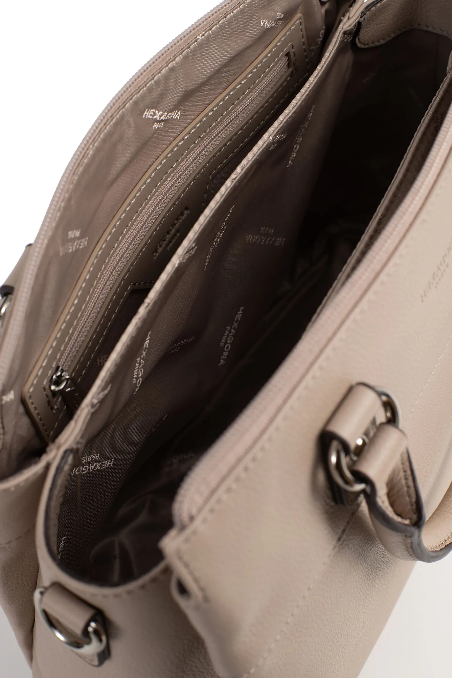 Sac porté main 2 poignées - Cuir