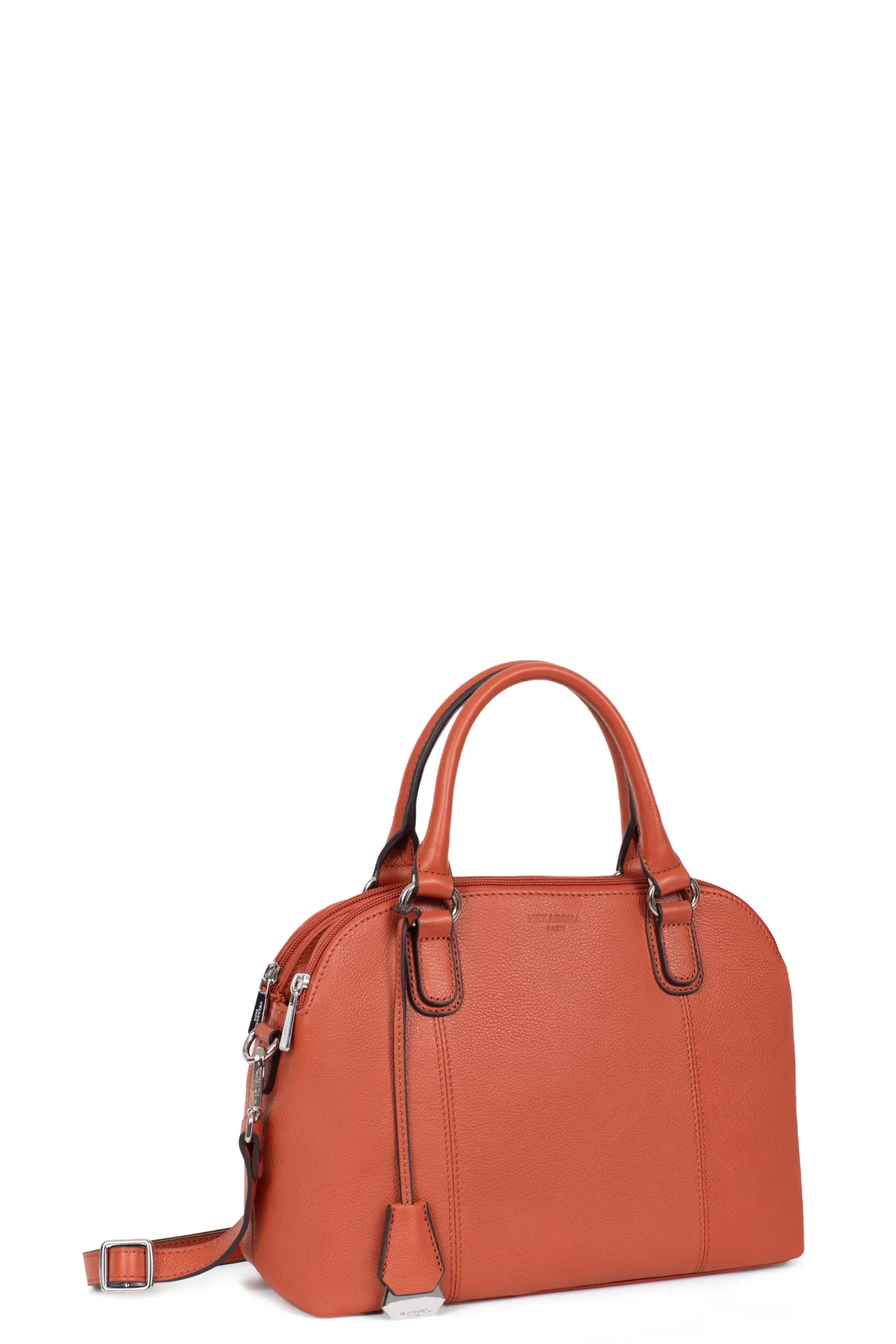 Sac porté main 2 poignées - Cuir