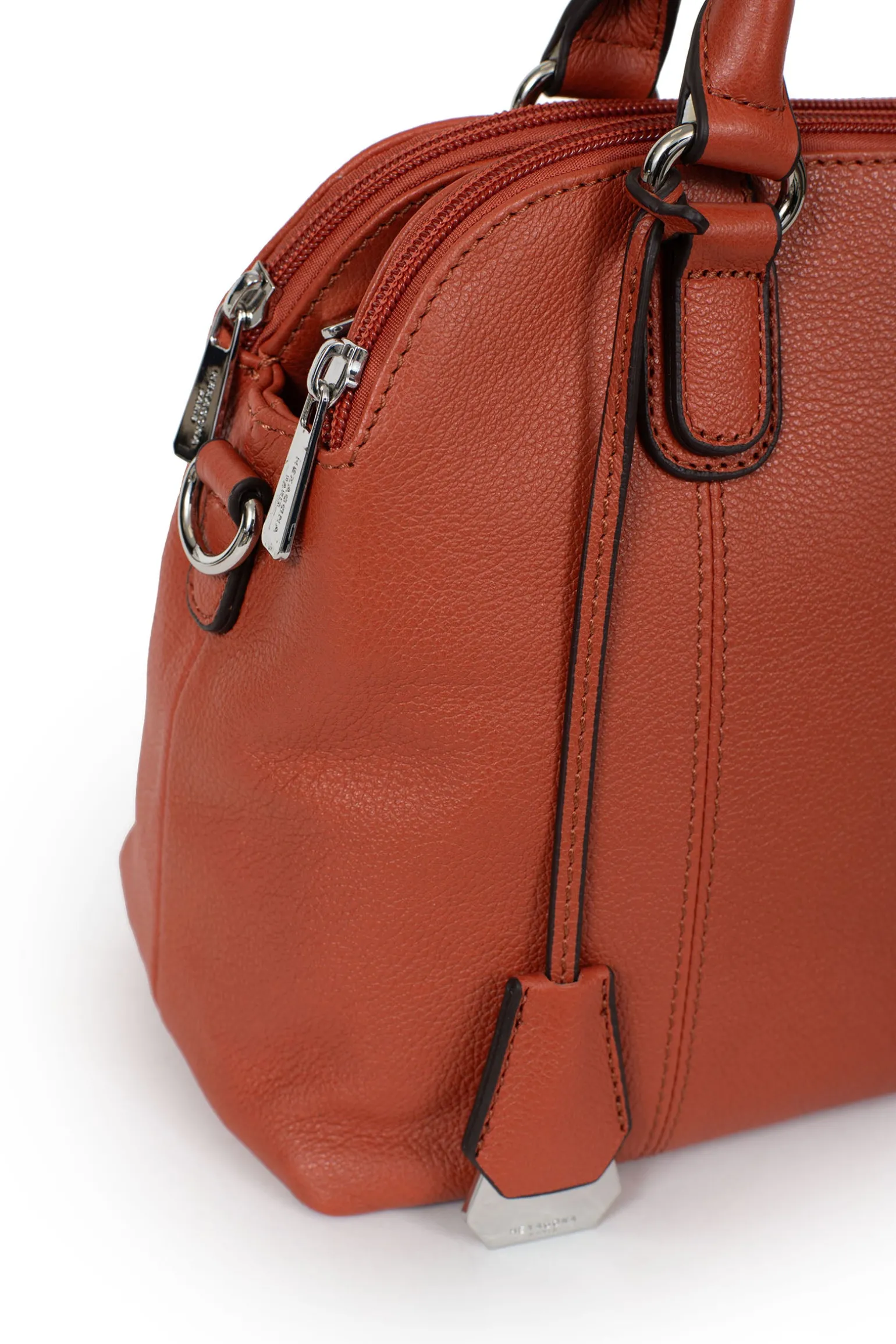Sac porté main 2 poignées - Cuir