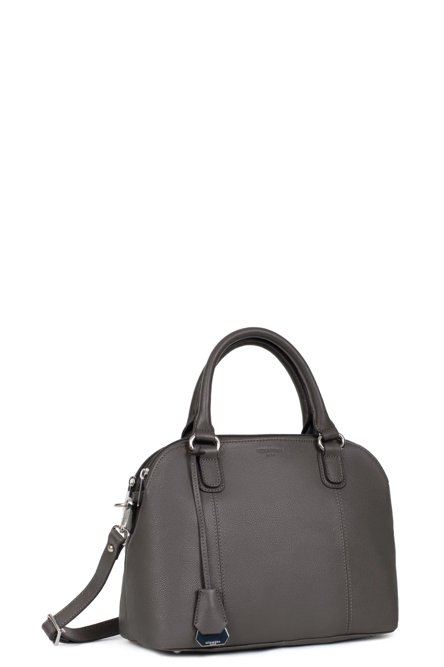 Sac porté main 2 poignées - Cuir
