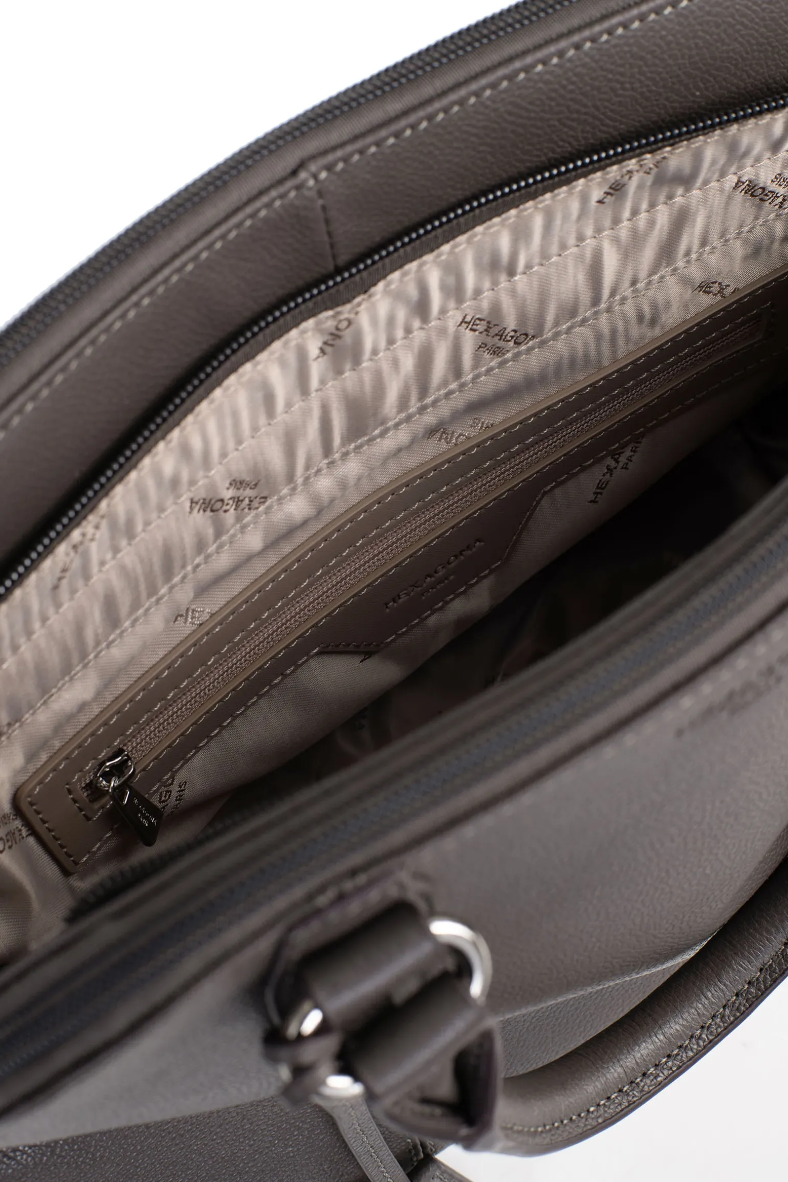 Sac porté main 2 poignées - Cuir