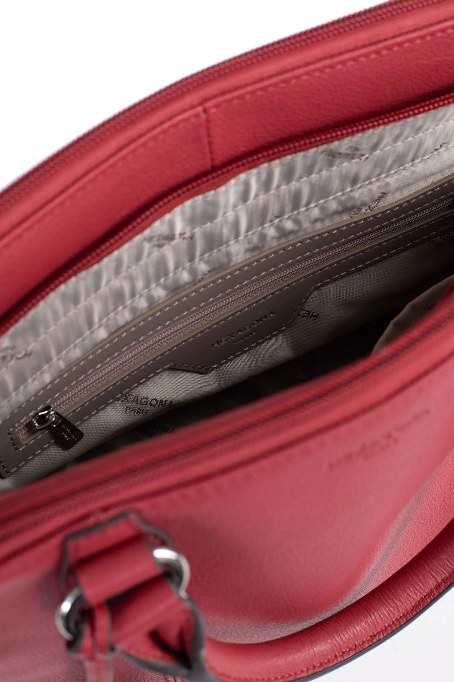 Sac porté main 2 poignées - Cuir
