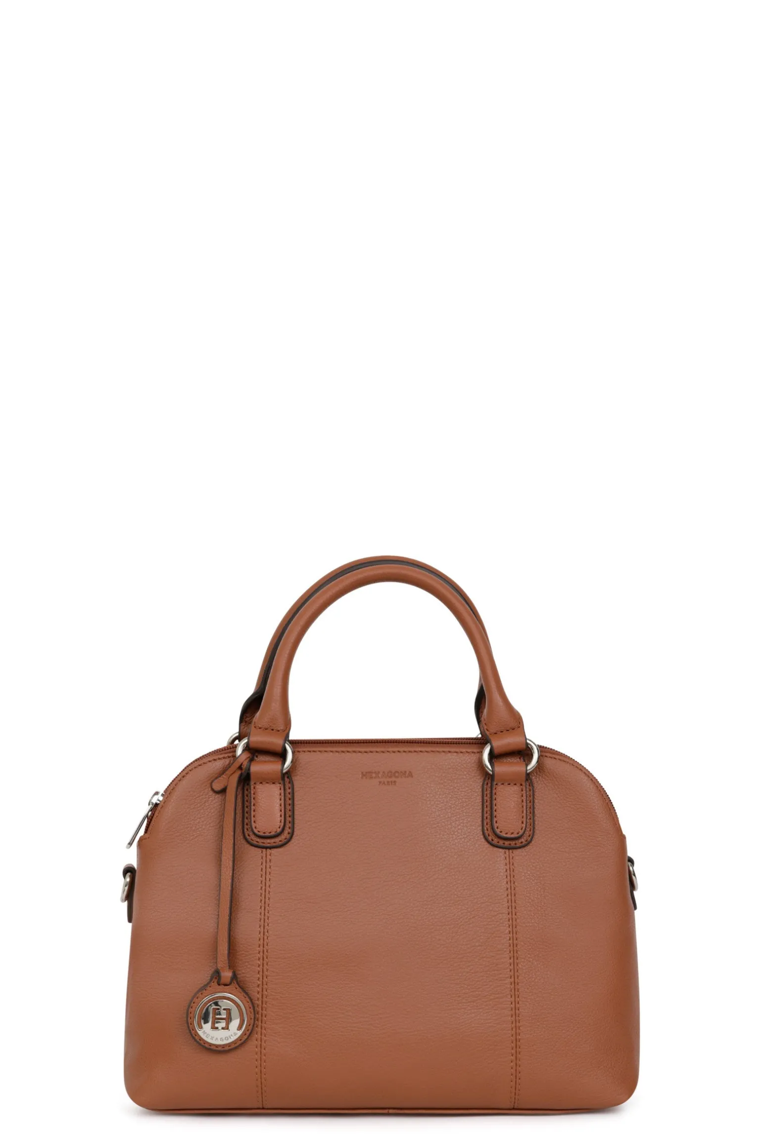 Sac porté main 2 poignées - Cuir