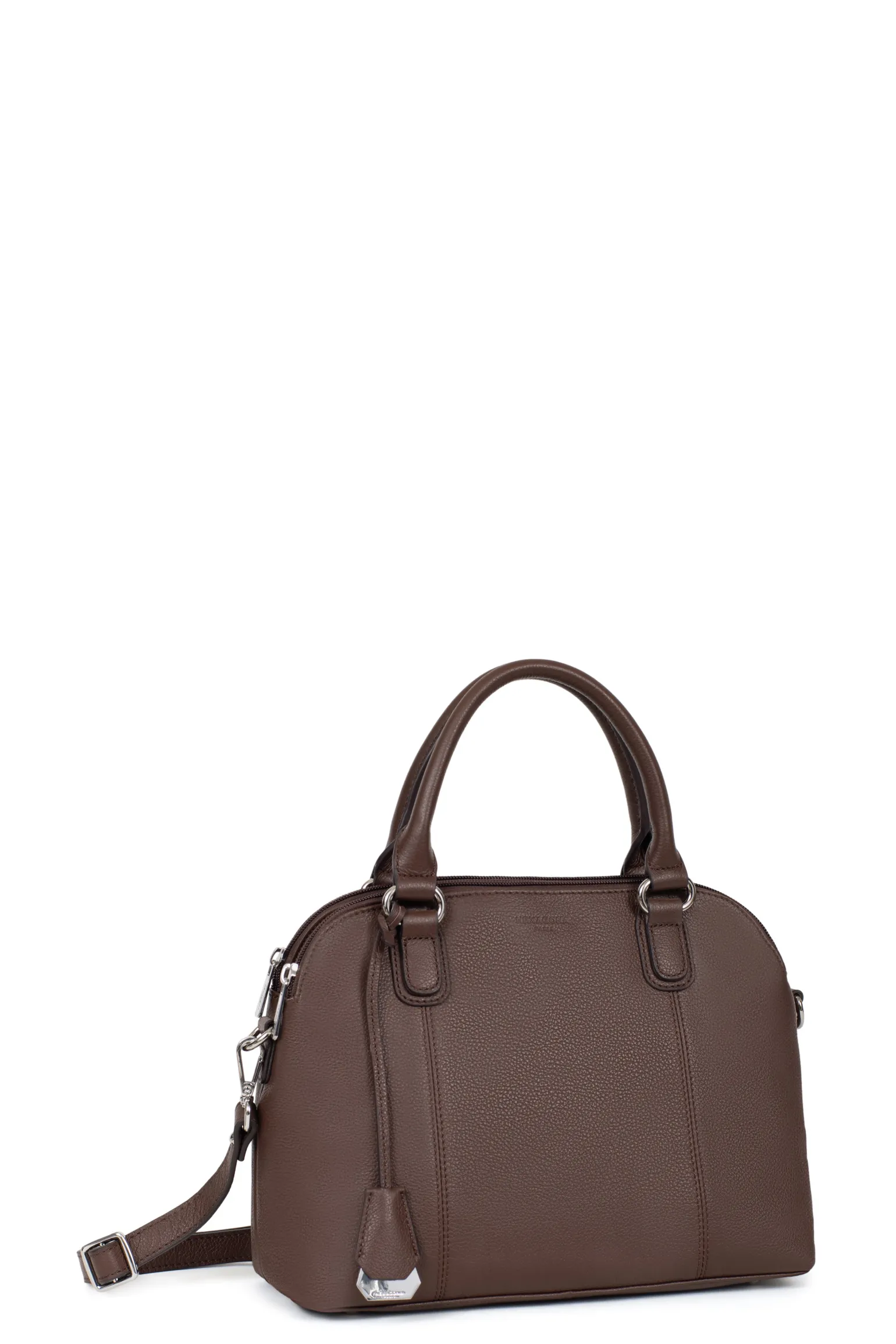 Sac porté main 2 poignées - Cuir