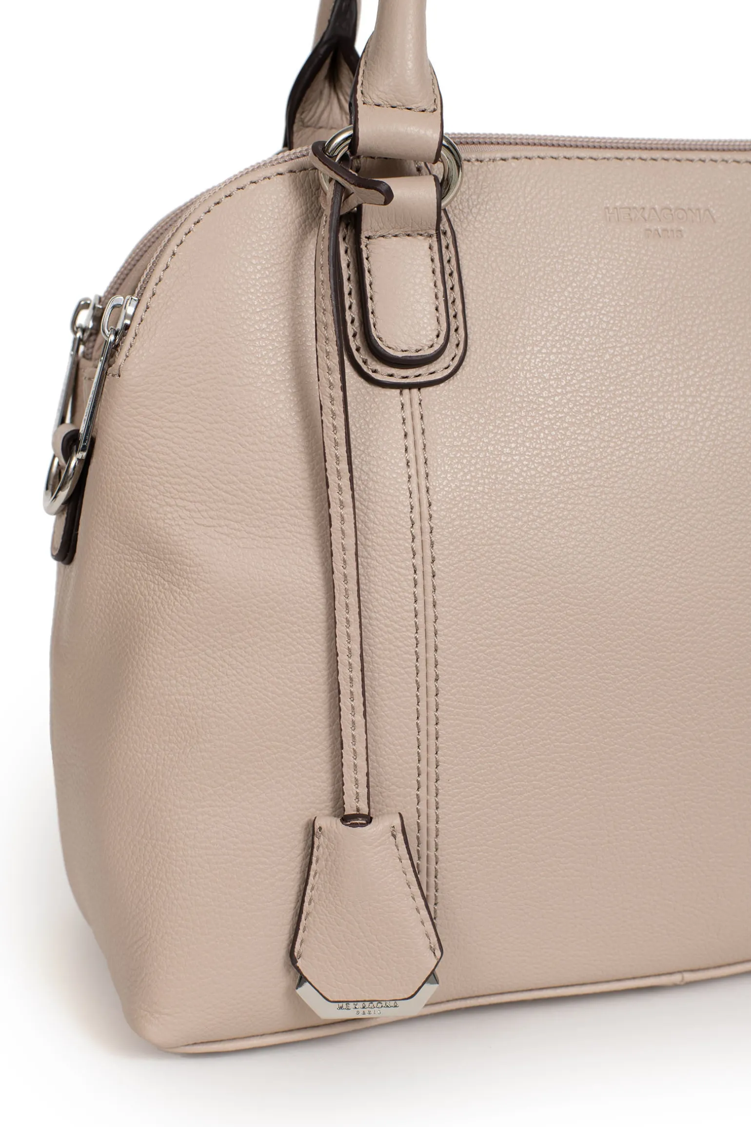 Sac porté main 2 poignées - Cuir
