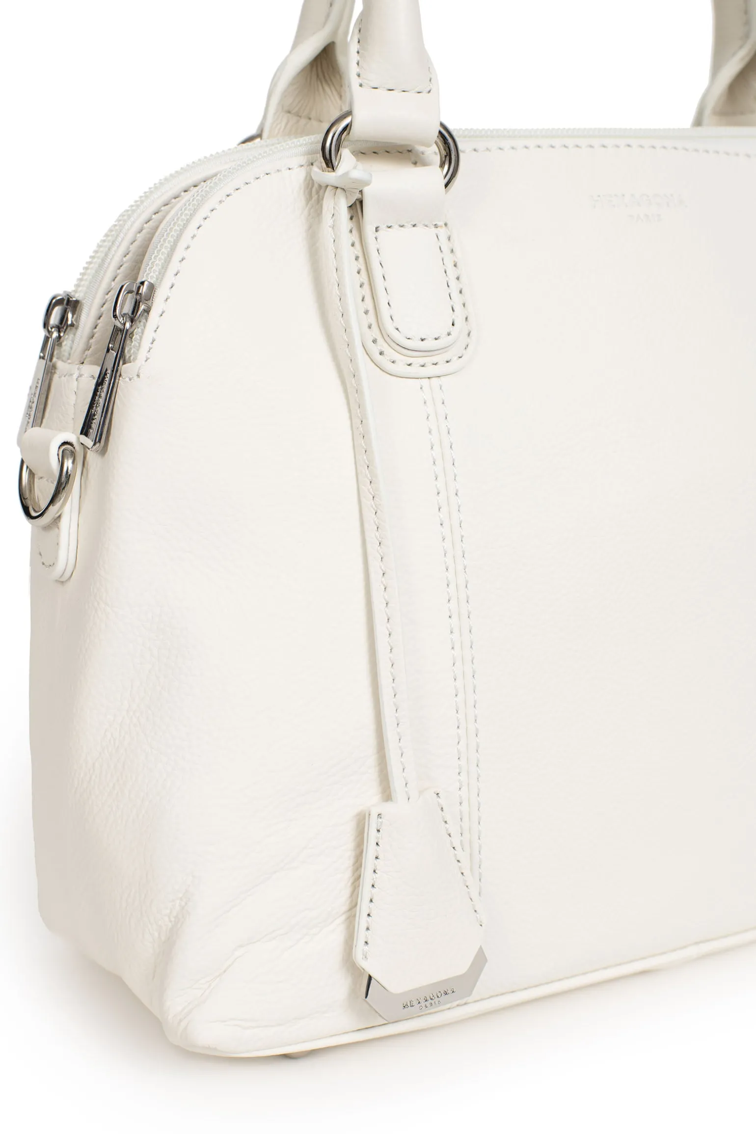 Sac porté main 2 poignées - Cuir