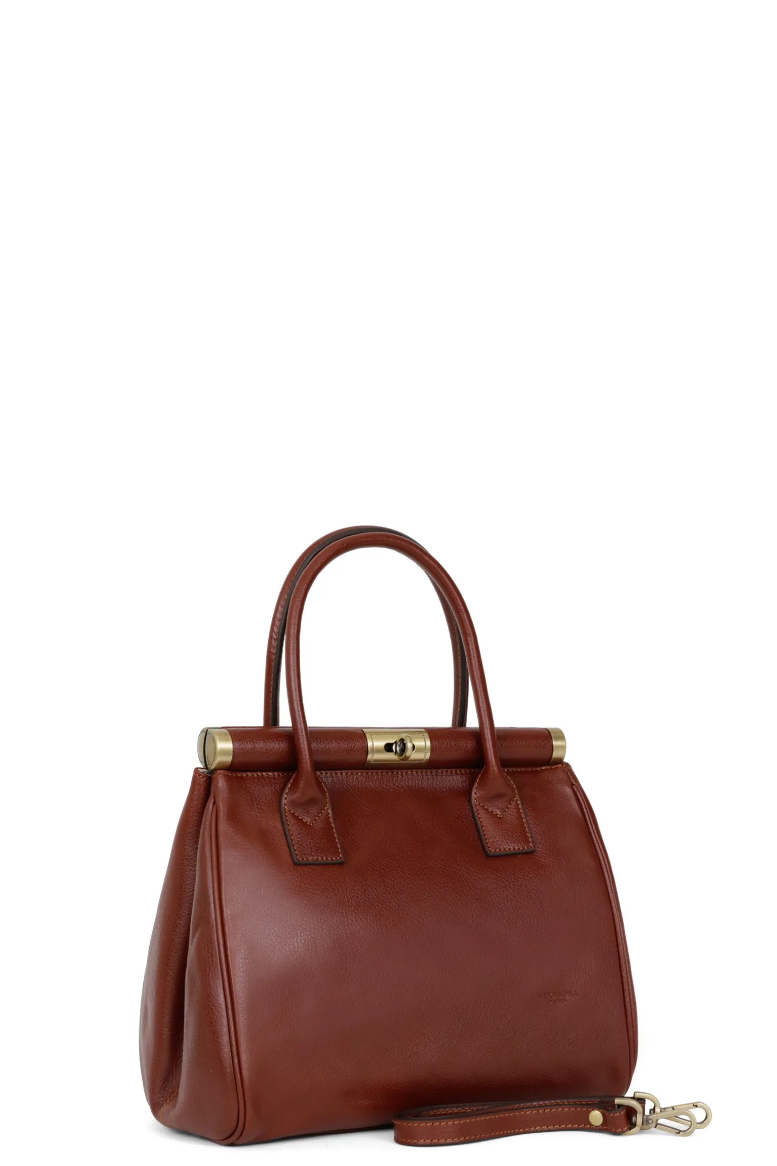Sac porté main 2 poignées - Cuir