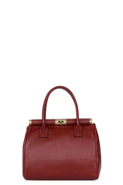 Sac porté main 2 poignées - Cuir