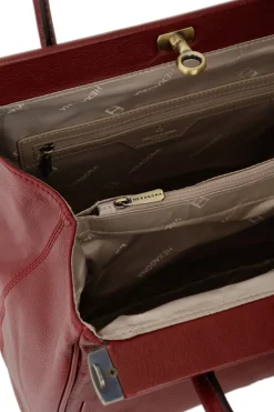 Sac porté main 2 poignées - Cuir
