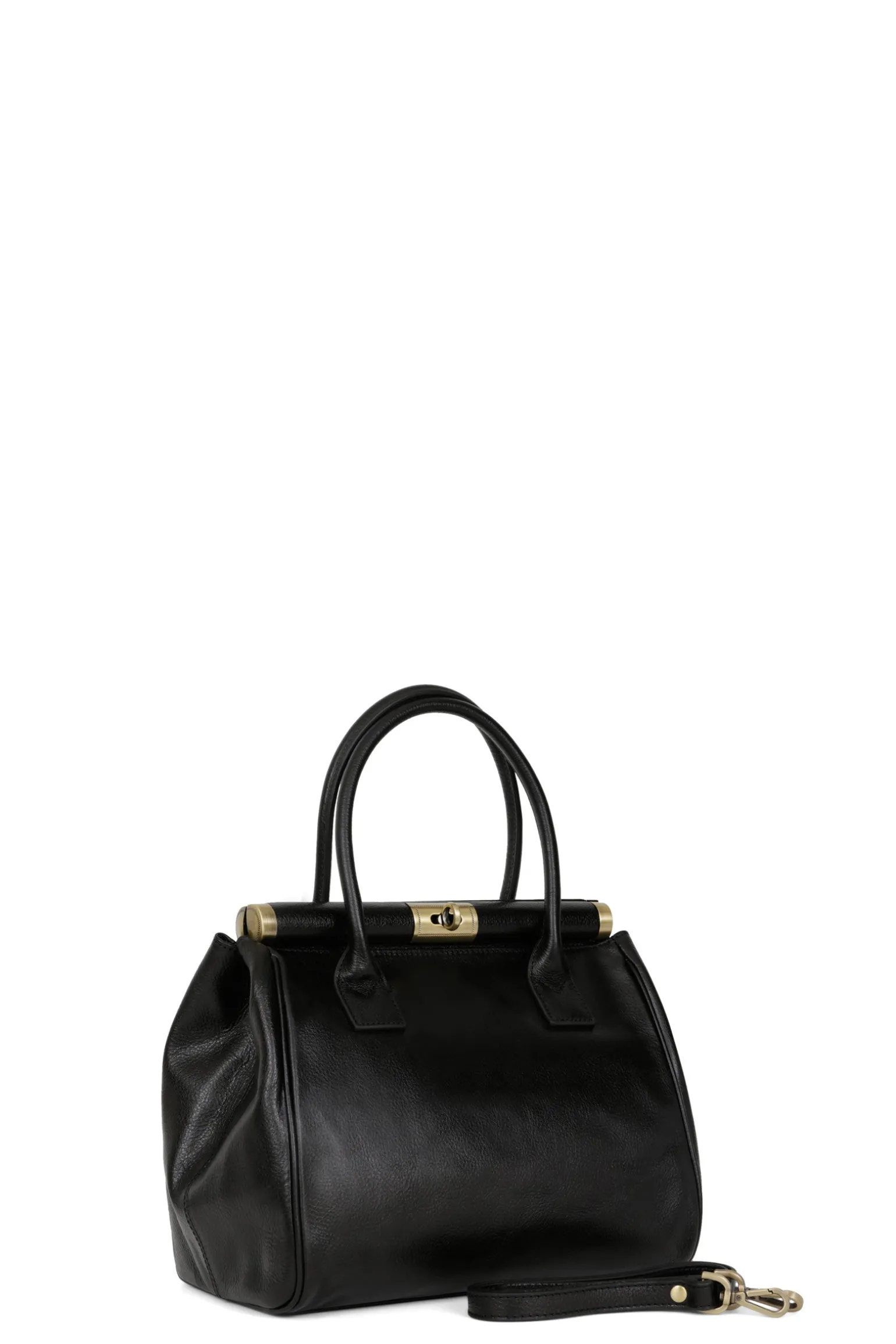 Sac porté main 2 poignées - Cuir
