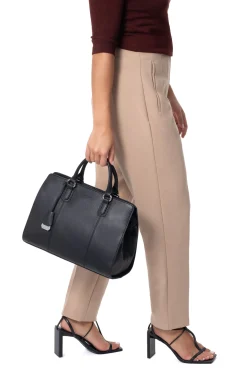 Sac porté main 2 poignées - Cuir