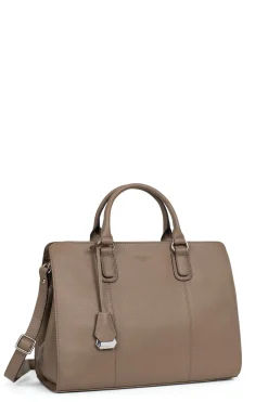 Sac porté main 2 poignées - Cuir