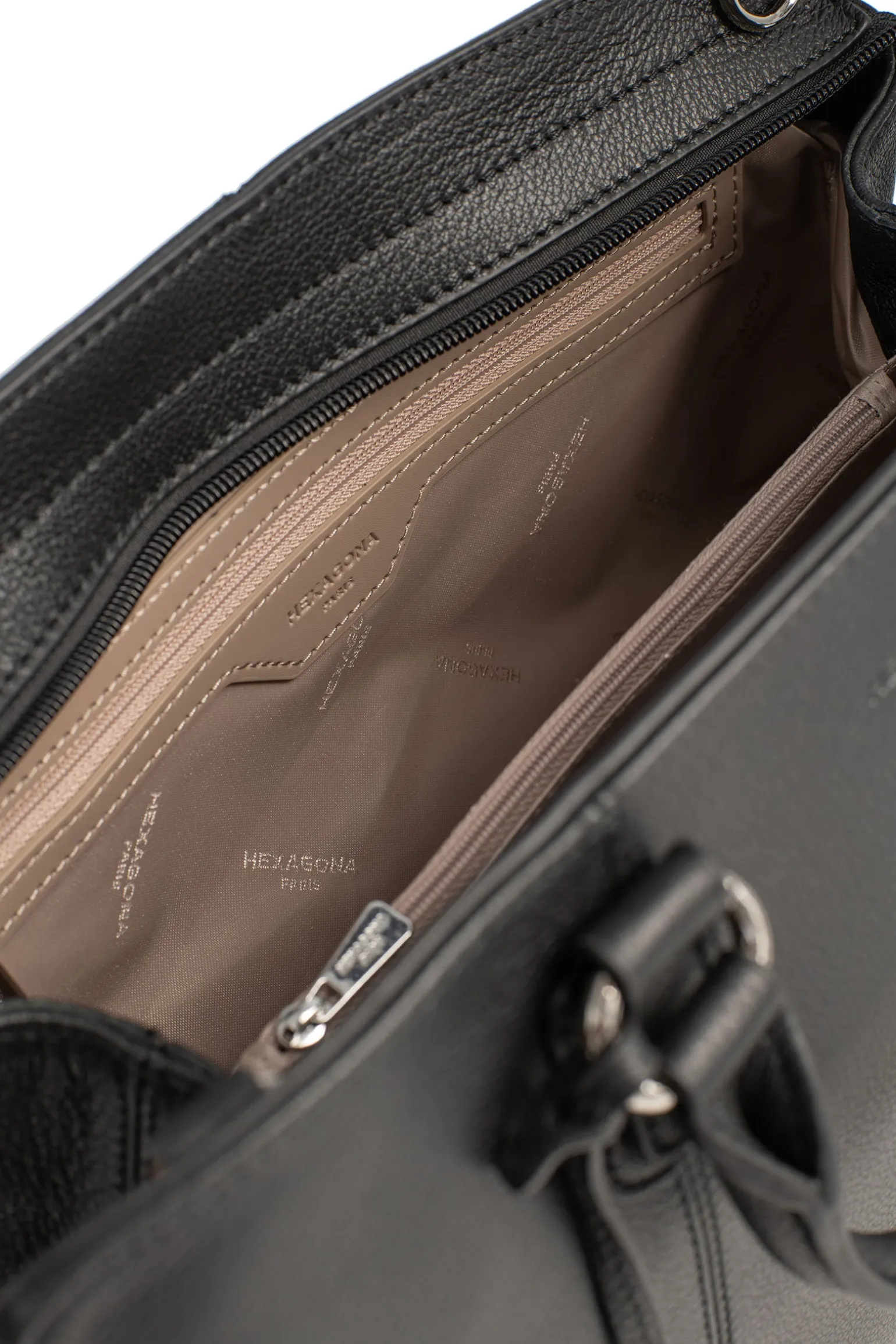 Sac porté main 2 poignées - Cuir