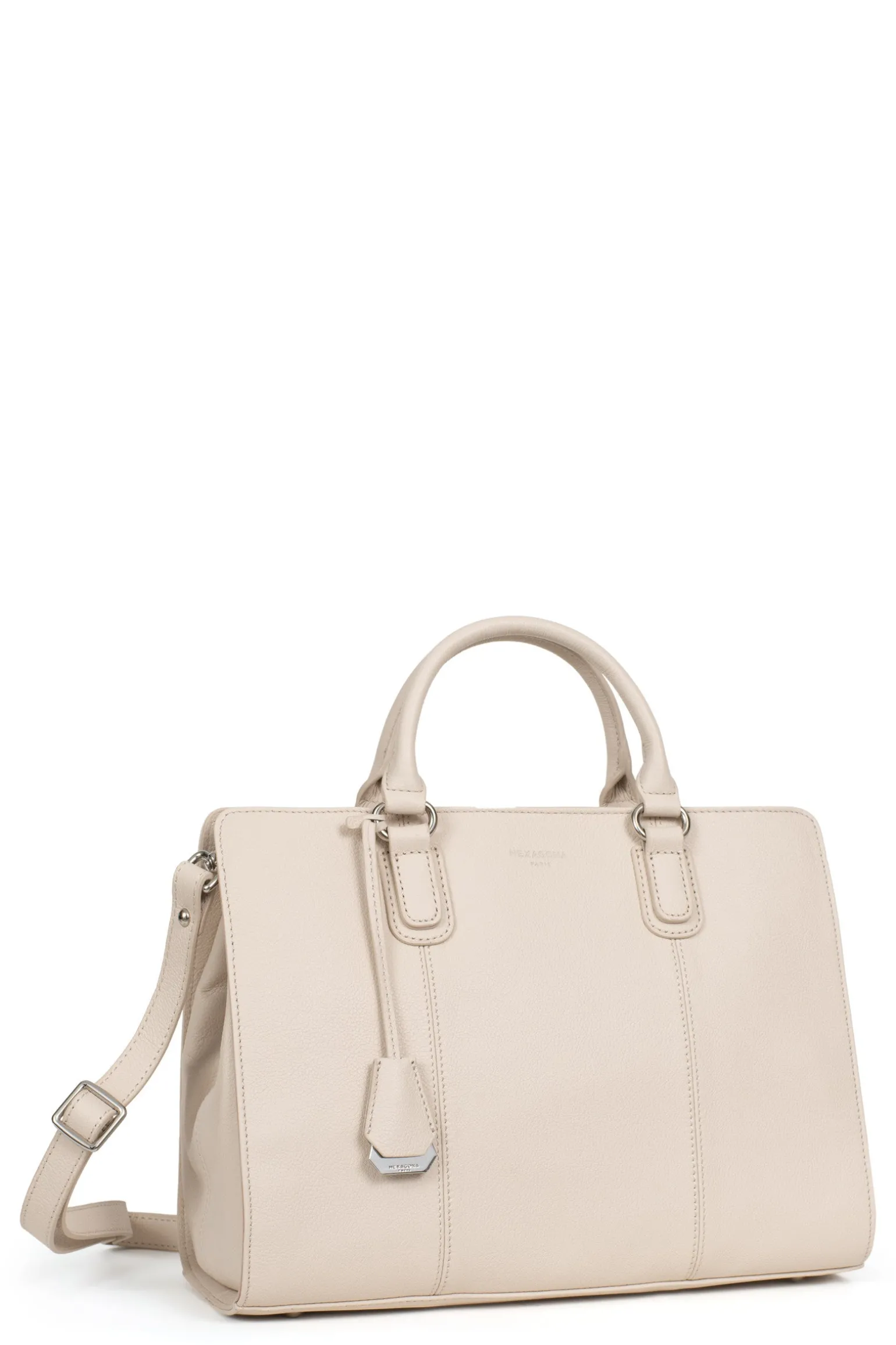 Sac porté main 2 poignées - Cuir